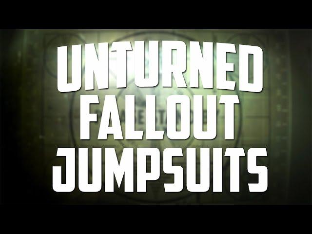 Unturned - Fallout Vault 111 Jumpsuit, Vault 101 Jumpsuit, Vault 101 Armored Jumpsuit