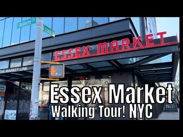 ESSEX MARKET walking tour! Manhattan, NY