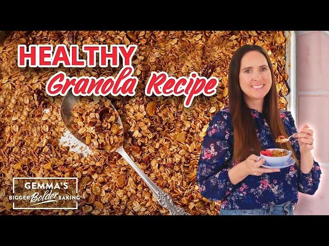 The Best Granola Recipe (No Refined Sugar!)