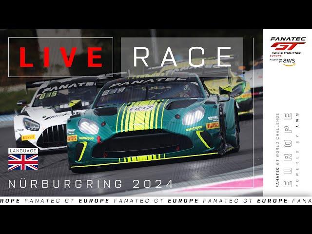 LIVE | Race | Nürburgring | Fanatec GT Europe 2024 (English)