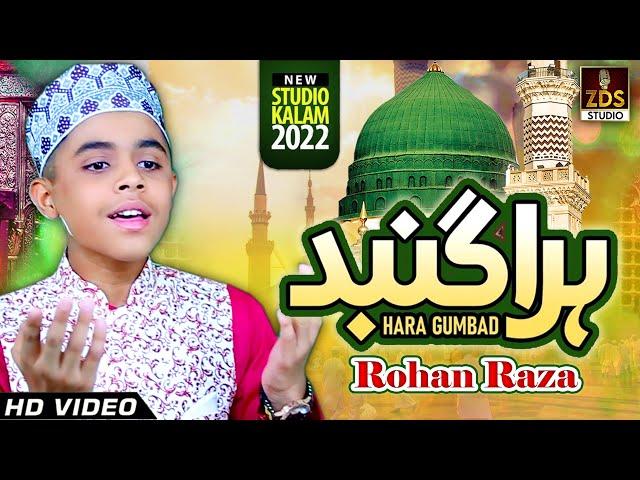 Heart Touching Naat | Hara Gumbad | Rohan Raza | ZDS STUDIO