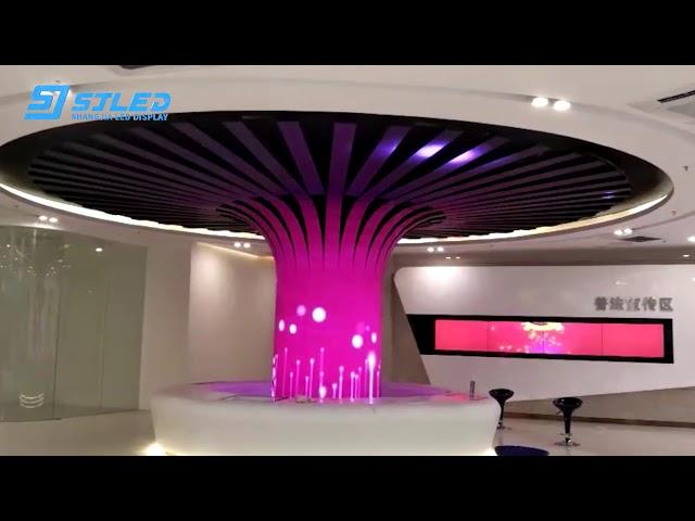 Giant Flexible Soft LED Display Wall