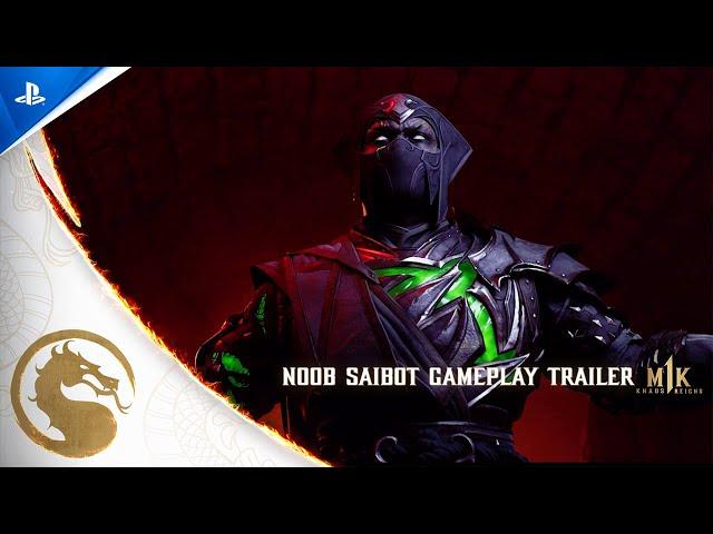 Mortal Kombat 1: Khaos Reigns - Noob Saibot Gameplay Trailer | PS5 Games