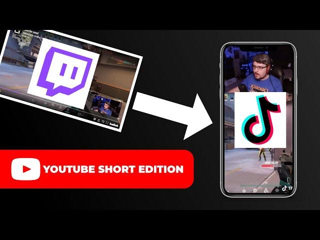 EASILY Turn Twitch Clips Into TikTok Videos! #Shorts