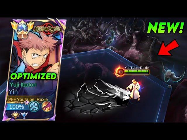 NEW OPTIMIZED YIN ULTI DOMAIN EXPANSION JUJUTSU KAISEN SKIN "YUJI ITADORI" IS FINALLY HERE!! - MLBB