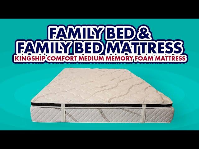 Family Bed & Family Bed Size Mattress-Best Medium Comfort