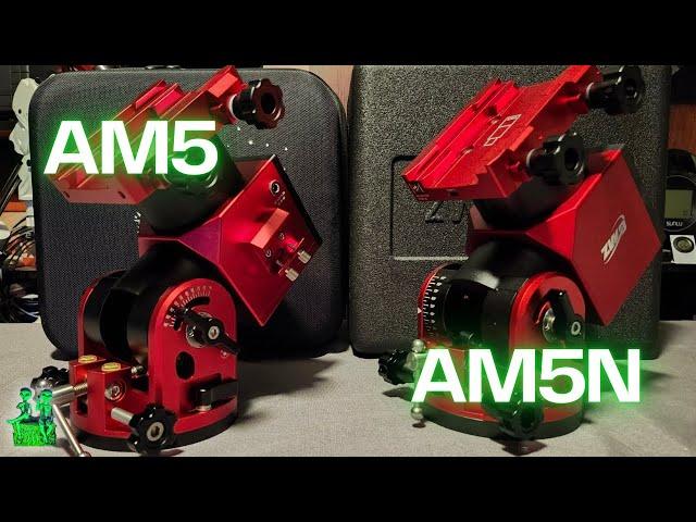 Comparing the ZWO AM5 and AM5N Mounts