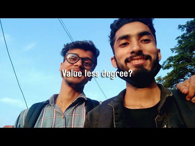 Struggle of finding a job with B.Com degree | Job Vlog at Guwahati