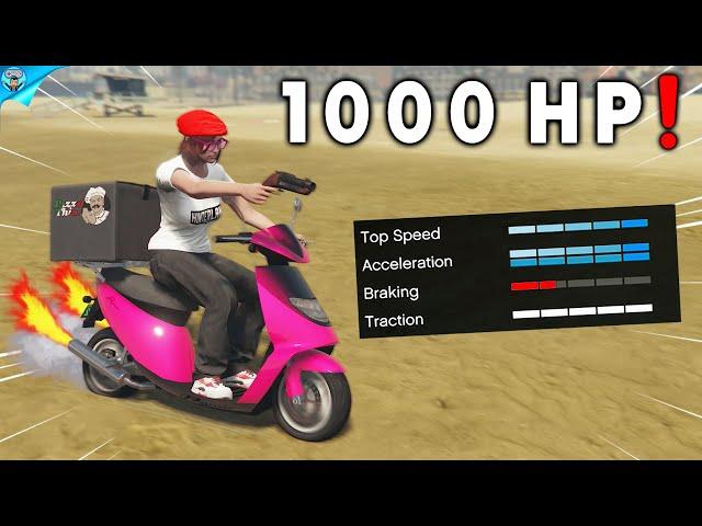 Using a 1000 HP Pizza Boy to troll a griefer! (GTA Online)