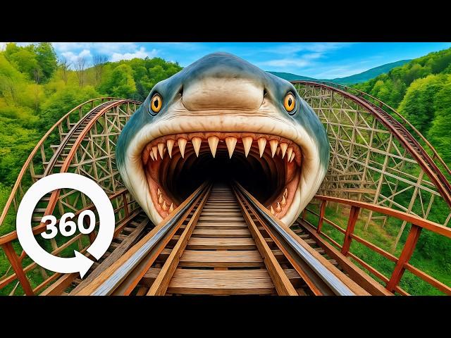 Shark Roller Coaster - 360° VR Video