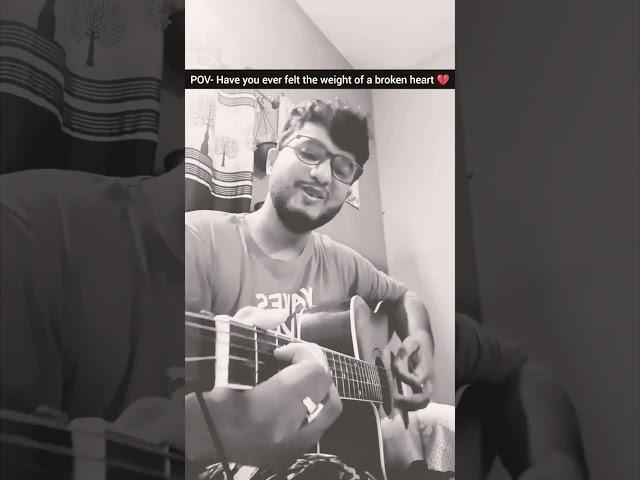 Maine Royaan|| lo-fi guitar|| Priyanshu Roy   #maineroyaan #youtubeshorts #youtubemusic #shorts
