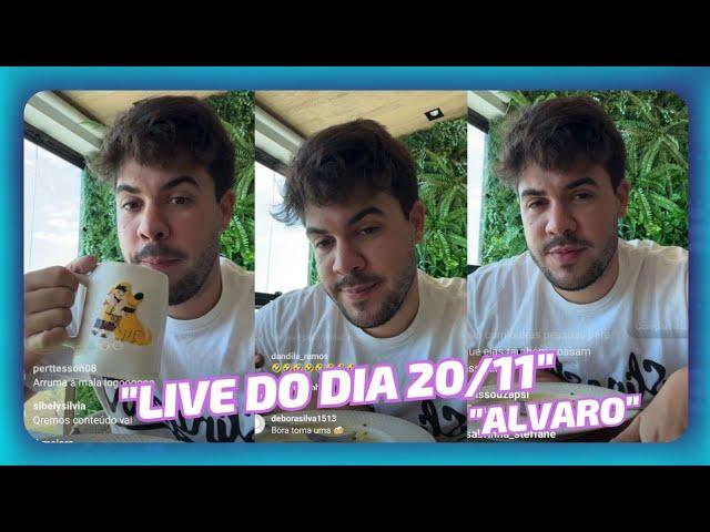 ALVARO NÃO SABE OQ VAI FAZER NESSE FERIADO