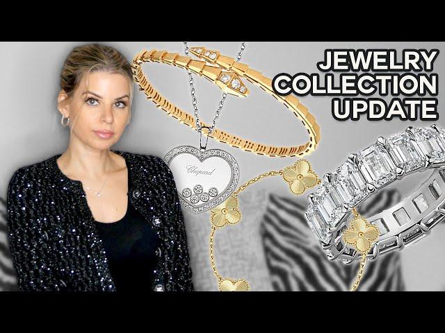 My *UPDATED* Jewelry Collection | ft Cartier, Blvgari, Chopard, and more…