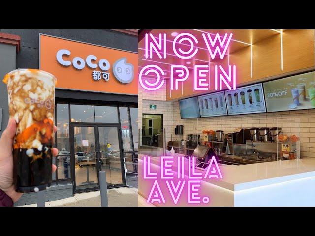 COCO FRESH TEA & JUICE LEILA! SOFT OPENING | Katrina Anne