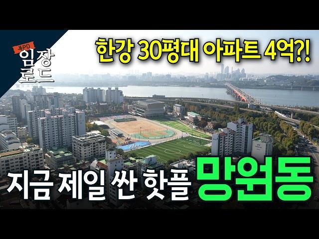 한강변 30평대 아파트가 4억에?! | 큰 대로변에 꼬마빌딩까지?! | 대학생, 직장인 수요가 탄탄한 트리플 상권 망원동 | 망원동 임장로드