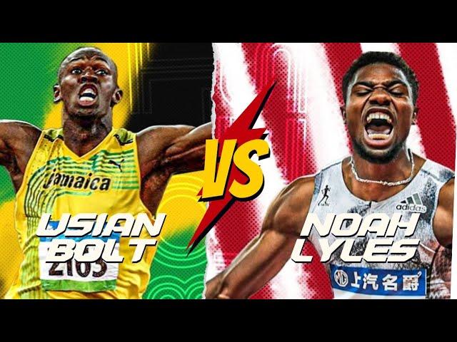 Noah Lyles vs Usain Bolt Can Noah Lyles Break Usain Bolt's 200m 19:31 World Record?