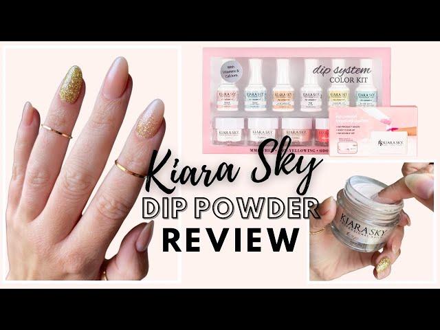 Kiara Sky dip powder kit review | HIT or MISS 