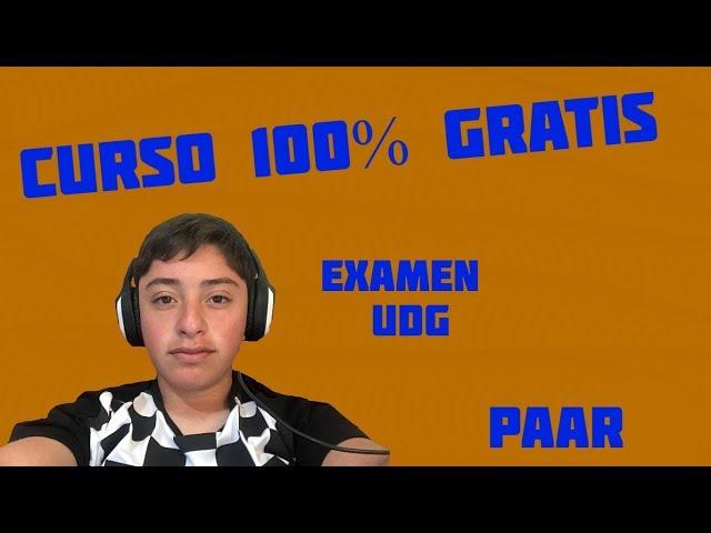 Estudia conmigo Examen de admisión UDG Medicina PAAR |GABE|