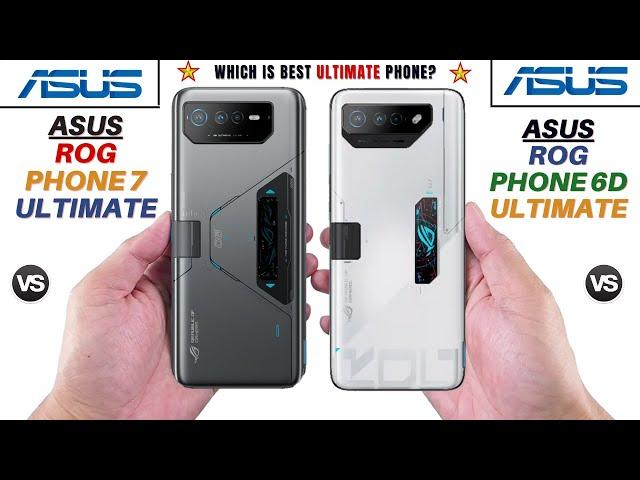 Asus ROG Phone 6D Ultimate Vs Asus ROG Phone 7 Ultimate  @techcollar