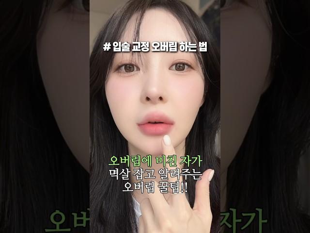 오버립 절대 이렇게 하지 마세요!! 입꼬리 교정 오버립 예쁘게 하는 법