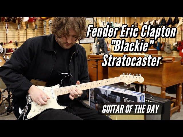 Fender Eric Clapton "Blackie" Stratocaster | Guitar of the Day