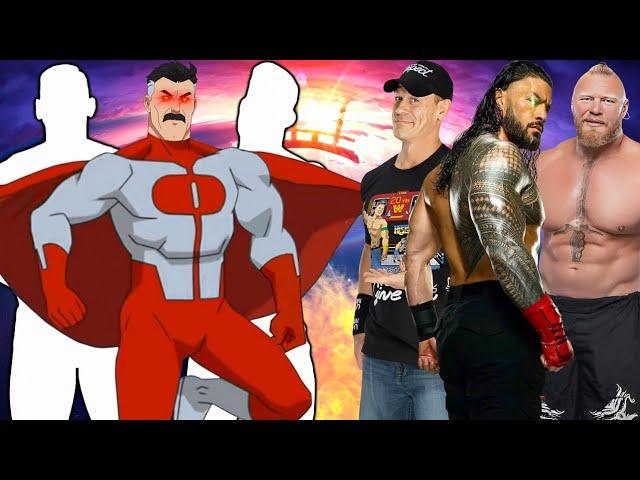 Omni-Man Returns With Surprise Superstars To Fight Roman Reigns Brock Lesnar & John Cena WWE 2K23