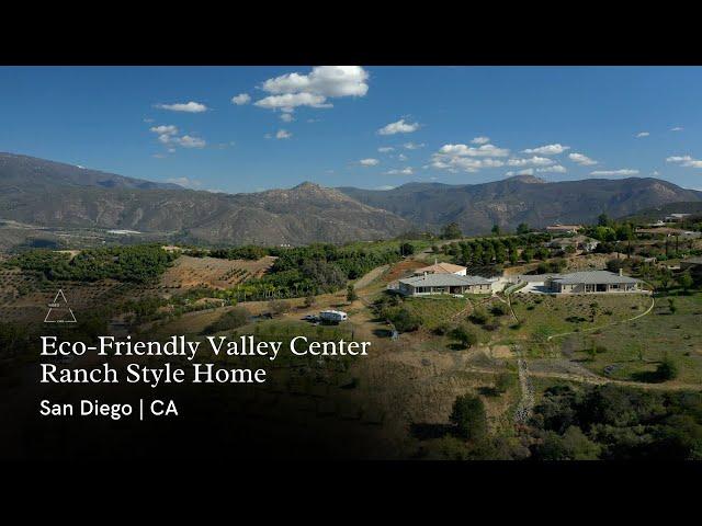 Eco-Friendly Valley Center Ranch Style Home | San Diego Homes | Native Real Estate