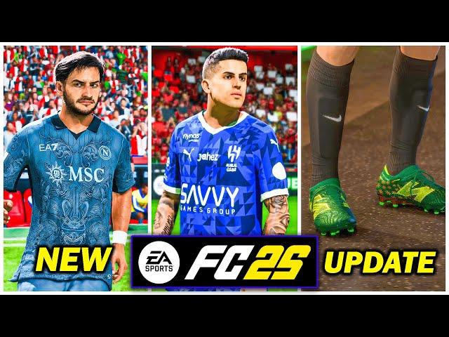 EA Sports FC 25 - NEW KITS, BOOTS AND TATTOO'S IN TITLE UPDATE #6