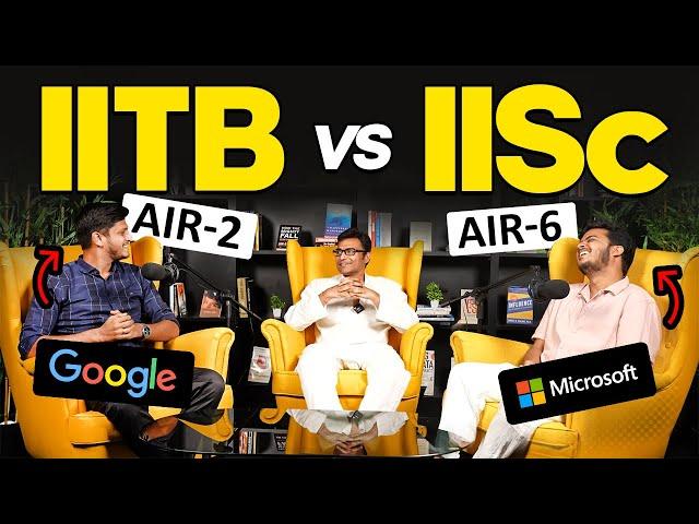 IIT Bombay vs IISc | Very Interesting Podcast | Jay Bansal | Hari Shrawgi | Ravindrababu Ravula