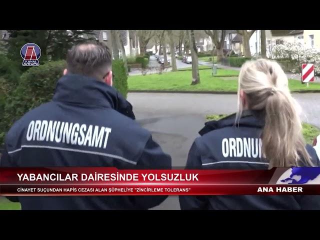 ALMANYA YABANCILAR DAİRESİNDE YOLSUZLUK SUÇLAMASI