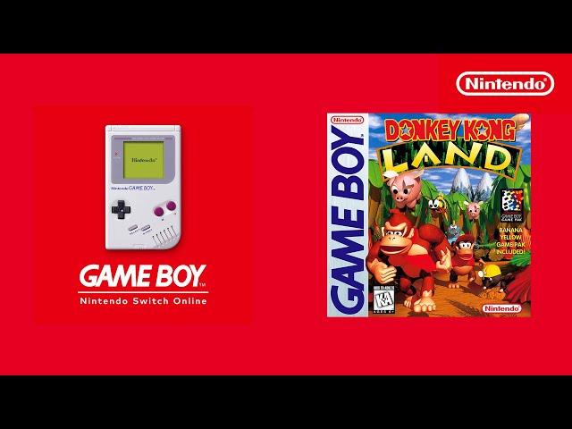 Spielt Donkey Kong Land mit Nintendo Switch Online!