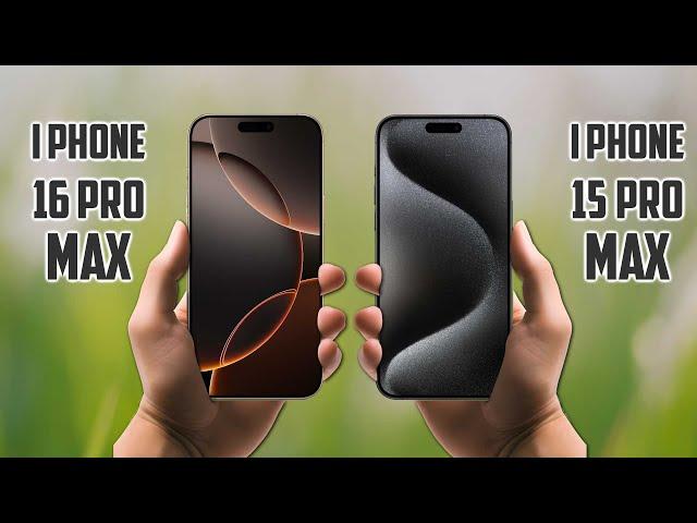 iPhone 16 Pro Max Vs iPhone 15 Pro Max | Full Comparison  Which one is Best? #appleiphone #iphone