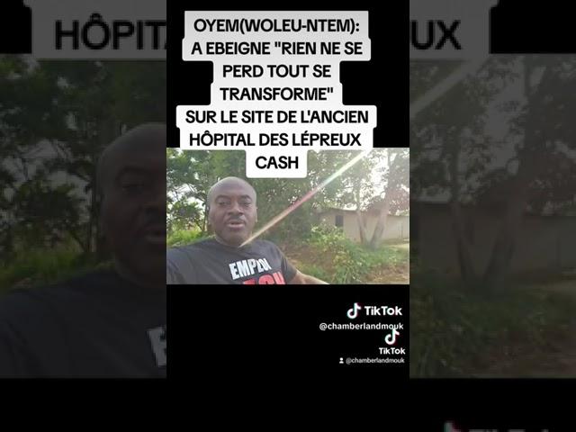 Oyem: Sur le site de l’ancienne hôpital des lépreux.