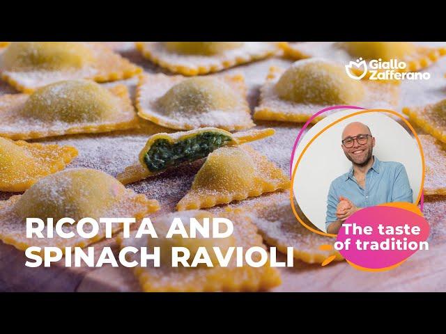  RICOTTA AND SPINACH RAVIOLI: The homemade flavor of fresh pasta straight to your kitchen 