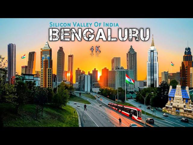 Bangalore City - IT Hub Of India | Bengaluru City 4k Drone View | Bangalore City 4k Cinematic View