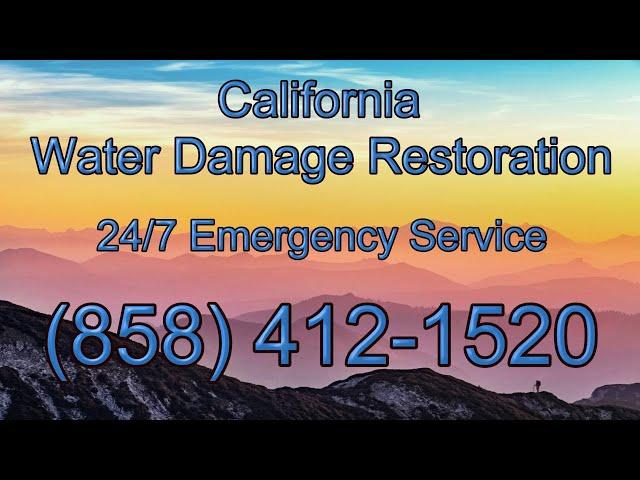 Water Damage Restoration California CA | California Water Damage Restoration