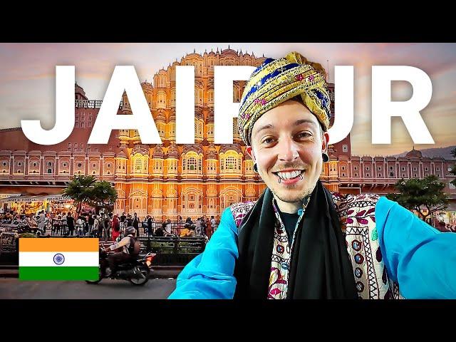 First Impressions of Jaipur! LOST in the PINK City of India! 