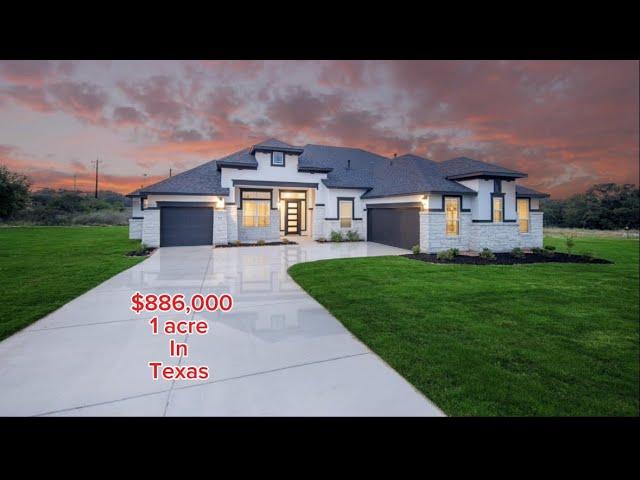 1 Acre Dream Home!!!!!! Only in Texas $886K