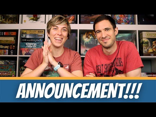 EXCITING CHANNEL ANNOUNCEMENT!!! | Board Game Perspective