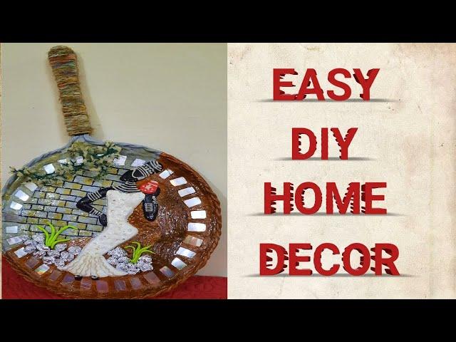 Home Decor DIY with old pan || How to upcycle a old  pan