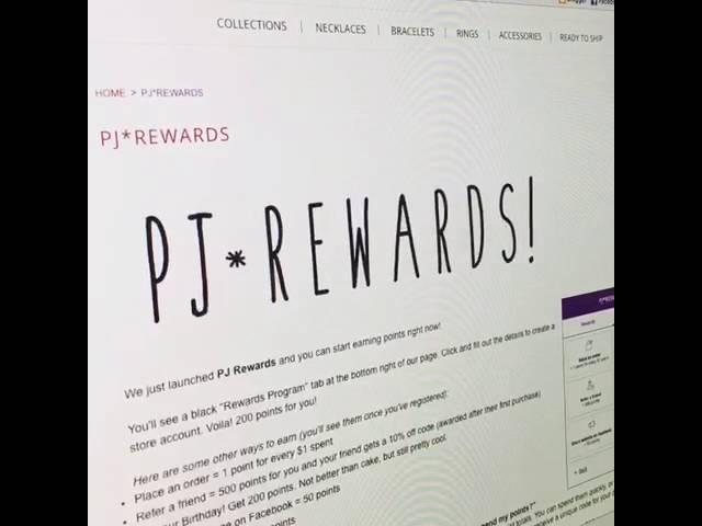 PJ*Rewards Bonus!