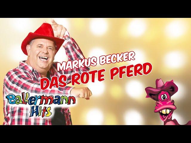 Markus Becker - Das rote Pferd (Version 2022) (Lyric Video)