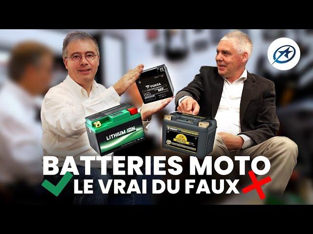 Batteries moto - le vrai du faux