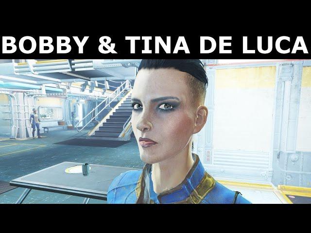 Fallout 4 - Tina De Luca Becomes Settler - "Dependency" Quest Both Options