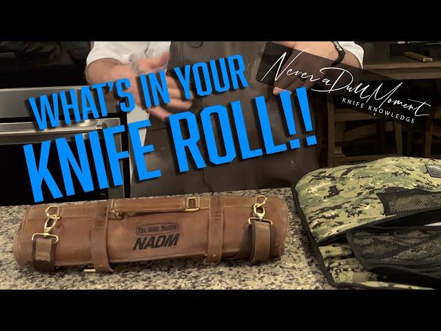 Knife Knowledge/Knife Basics: Knife Roll - What is it? What goes in it?