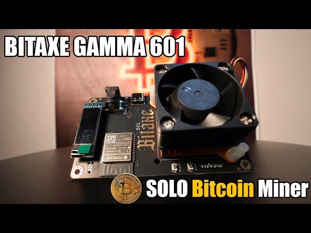 NEW Bitaxe Gamma 601 BEST SOLO Bitcoin Miner!!! Set-Up