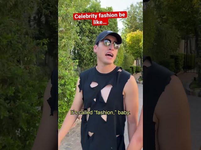Celebrity fashion be like…  #shorts