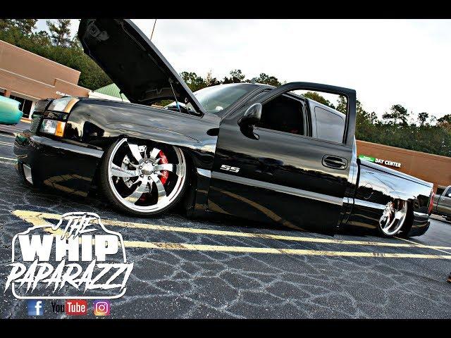 Bagged Chevy Silverado 1500 SS Atlanta Fall Fest Car Show 2k17