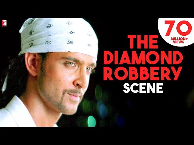 The Diamond Robbery Scene | Dhoom:2 | Hrithik Roshan, Abhishek Bachchan, Uday Chopra | Movie Scenes