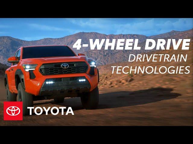 Toyota's 4WD Systems & Drivetrain Technologies Explained | Toyota